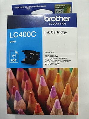 INK CARTRIDGE (CYAN - LIFE : 600 PAGES)