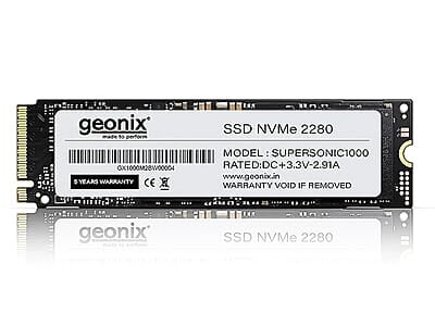 Geonix Ssd 256gb Nvme