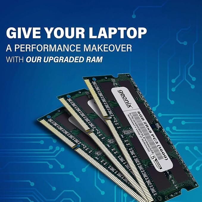 Geonix Laptop Ram 8gb Ddr3 1600mhz Geonix Laptop Ram 8gb Ddr3 1600mhz