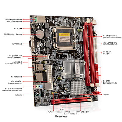 Power X Motherboard G41 DDR2