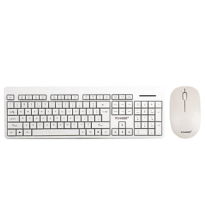 Power X wireless combo chocolite-1000 white