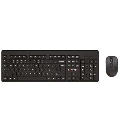 Power X wireless combo chocolite-1000 black
