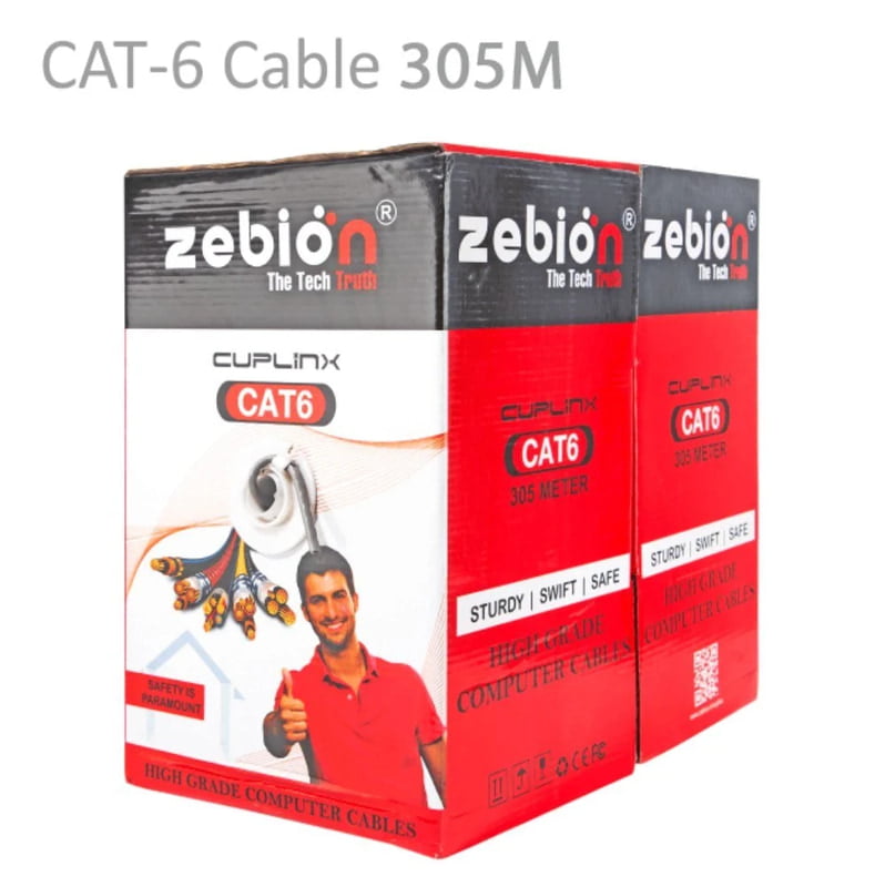 Zebion Cat6 Cable 100m Zebion Cat6 Cable 100m
