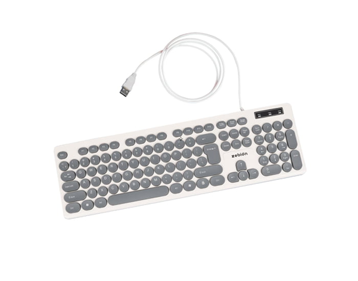 Zebion Usb Keyboard Blitz (Grey) Zebion Usb Keyboard Blitz (Grey)